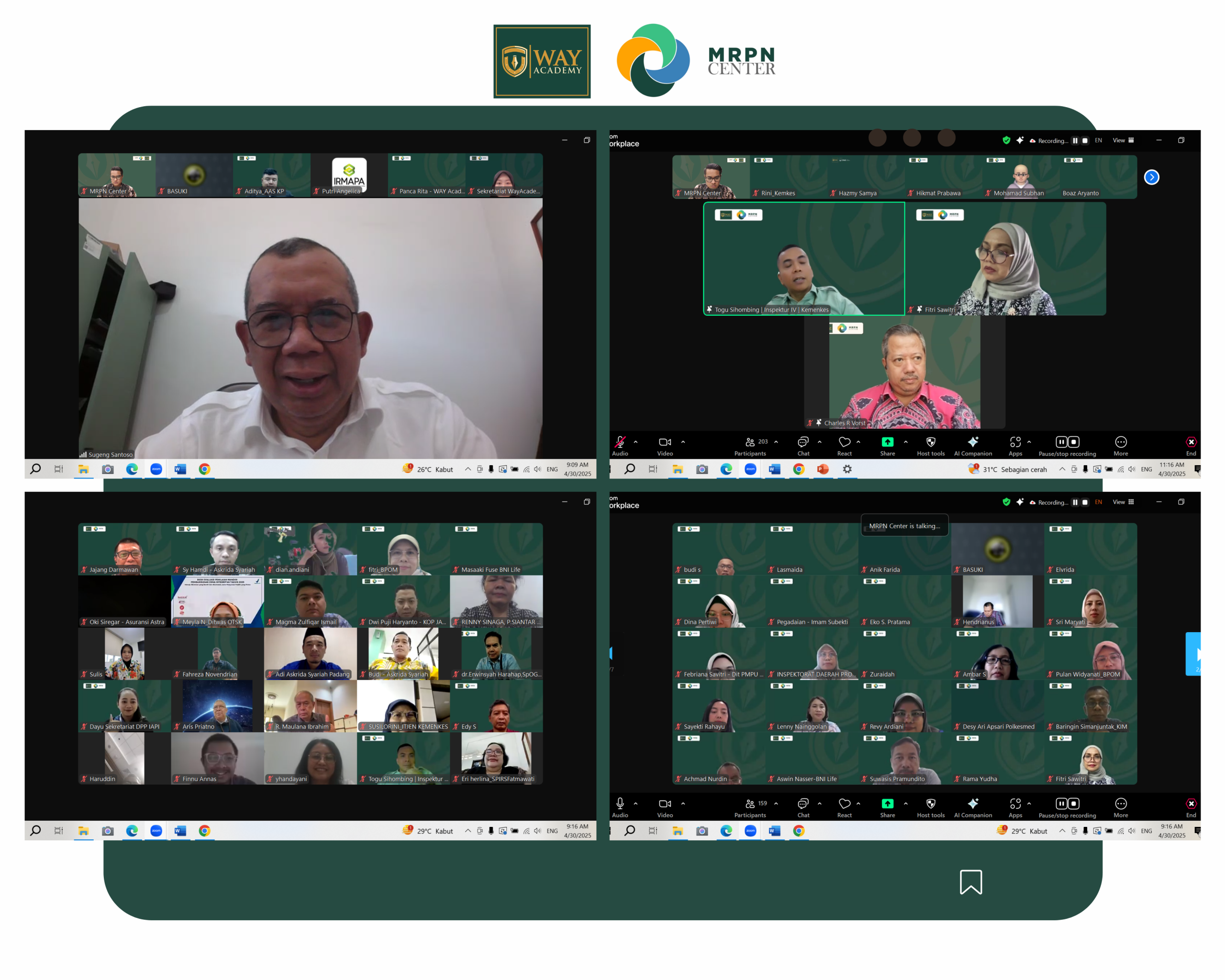 Press Release Webinar Manajemen Risiko Pembangunan Nasional Sektoral Kementerian/Lembaga (Studi Kasus: MRPN di Sektor Kesehatan)